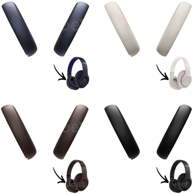 Alt view image 2 of 7 - Beats By Dre Studio Pro Wireless Ear Pads Muffs Cushions Replacement Pair (New) - Parts