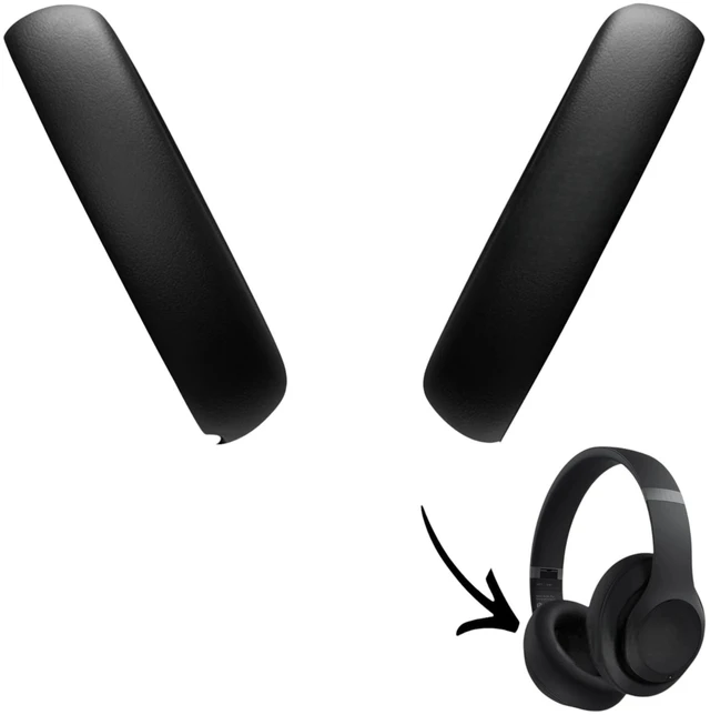 Alt view image 3 of 7 - Beats By Dre Studio Pro Wireless Ear Pads Muffs Cushions Replacement Pair (New) - Parts