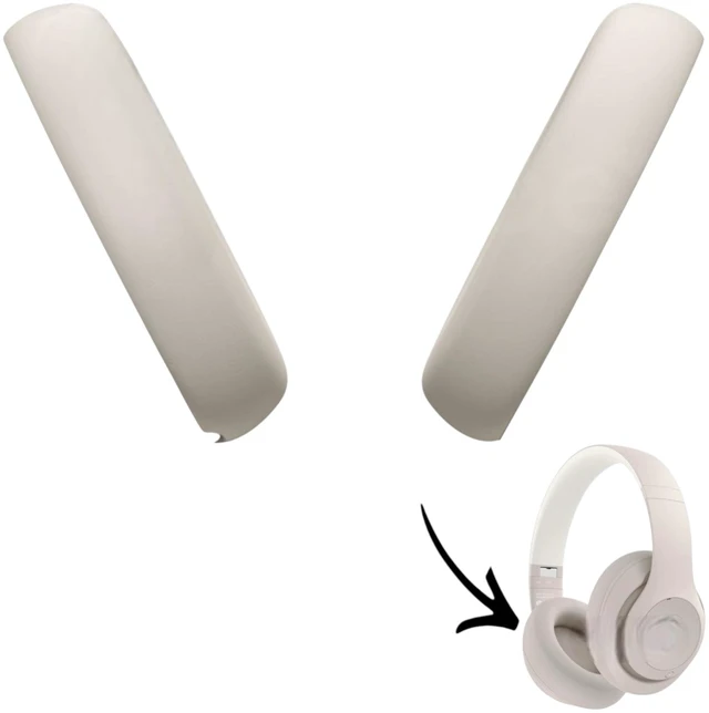 Alt view image 4 of 7 - Beats By Dre Studio Pro Wireless Ear Pads Muffs Cushions Replacement Pair (New) - Parts