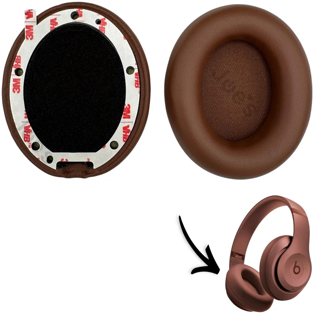 Main image of Beats By Dre Studio Pro Wireless Ear Pads Muffs Cushions Replacement Pair (New) - Parts