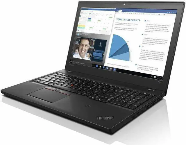 Alt view image 5 of 7 - Lenovo ThinkPad T560 Business Laptop, 15.6" FHD (1920 x 1080) Non-Touch, 6th Gen Intel Core i5-6300U, 16GB DDR3L Ram, 512 GB SSD, Windows 10 Pro