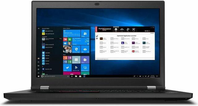 Alt view image 3 of 7 - Lenovo ThinkPad P17 Business Laptop, 17.3" UHD (3840 x 2160), Intel Xeon W-10855M, 64 GB RAM, 1 TB SSD, NVIDIA QUADRO RTX 4000, Windows 10 Pro