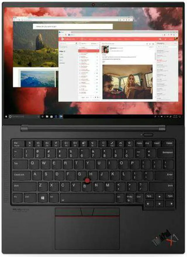 Alt view image 4 of 7 - Lenovo ThinkPad X1 Carbon 9th Gen Business Laptop, 14.0" WUXGA (1920 x 1200), 11th Gen Intel Core i7-1165G7, 16 GB LPRAMx Ram, 512GB SSD, Windows 11 Pro