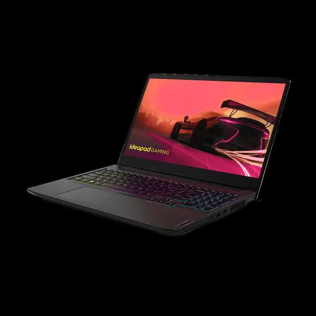 Alt view image 7 of 7 - Lenovo ideapad Gaming 3 Laptop, 15.6" FHD (1920x1080), AMD Ryzen 5 5600H, 16 GB RAM, 512 GB SSD, nVidia GeForce GTX 1650, Windows 10