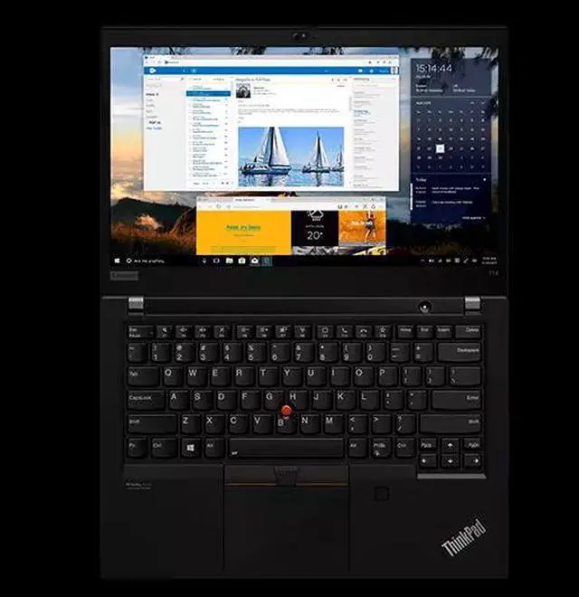 Alt view image 6 of 7 - Lenovo ThinkPad T14 Gen 2 Business Laptop, 14" FHD (1920 x 1080), 11th Gen Intel Core i7-1165G7, 16GB RAM, 512GB SSD, Windows 10 Pro