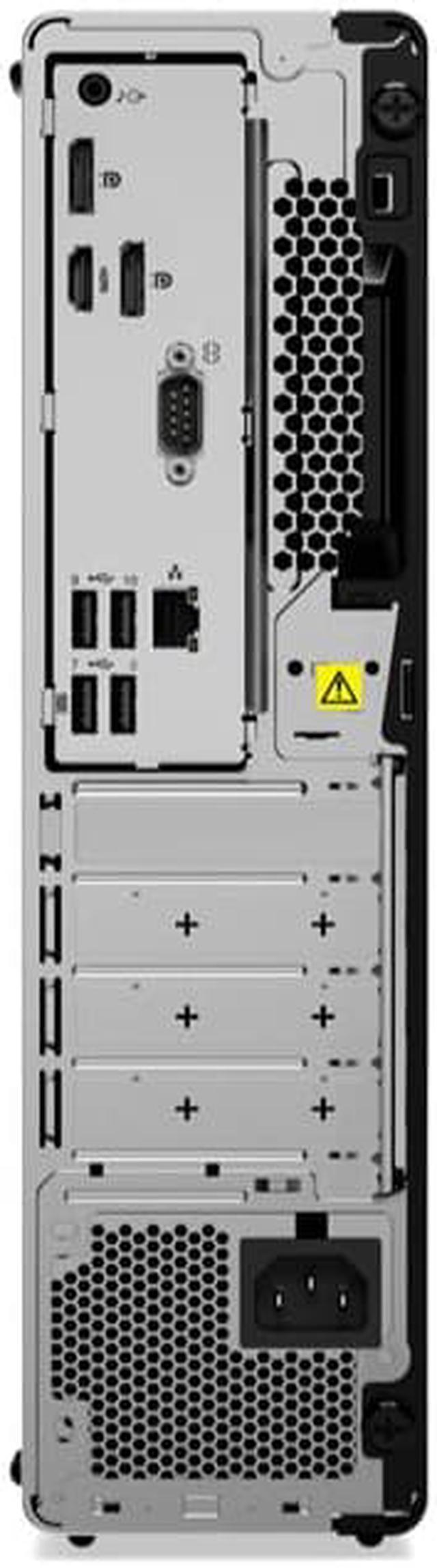 Alt view image 3 of 7 - Lenovo ThinkCentre M75s Gen 2 Small Form Factor (SFF) Desktop, AMD Ryzen 5 PRO 4650G, 16GB RAM, 512GB SSD, Windows 10 Pro