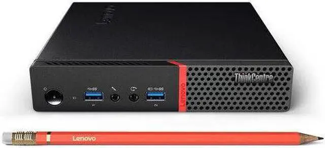 Alt view image 2 of 7 - Lenovo Thinkcentre M700 Tiny Form Factor (MFF) Desktop, Intel 6th Gen Core i5-6500T, 32GB RAM, 1TB SSD, Windows 10 Pro