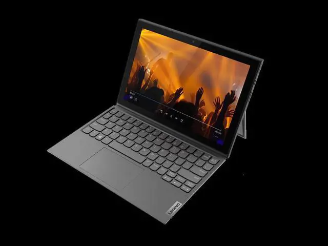 Alt view image 2 of 7 - Lenovo ideapad 3 Laptop, 10.3" WUXGA (1920x1200) Touchscreen, Intel Celeron N4020, 4 GB Ram, 64GB eMMC SSD, Windows 11 S