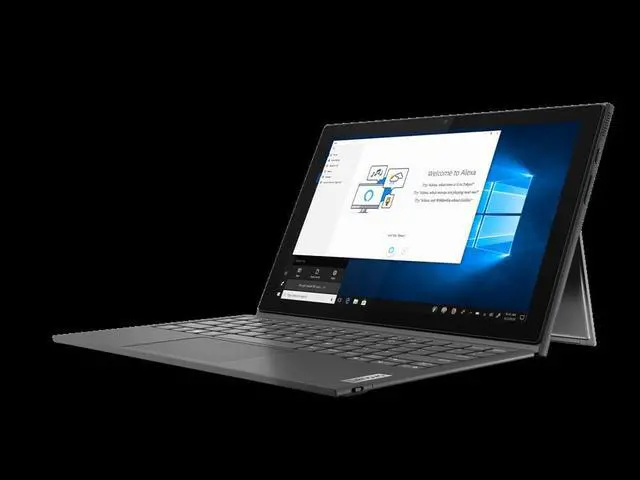 Alt view image 3 of 7 - Lenovo ideapad 3 Laptop, 10.3" WUXGA (1920x1200) Touchscreen, Intel Celeron N4020, 4 GB Ram, 64GB eMMC SSD, Windows 11 S