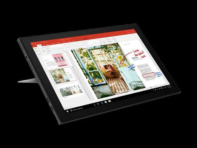Alt view image 4 of 7 - Lenovo ideapad 3 Laptop, 10.3" WUXGA (1920x1200) Touchscreen, Intel Celeron N4020, 4 GB Ram, 64GB eMMC SSD, Windows 11 S