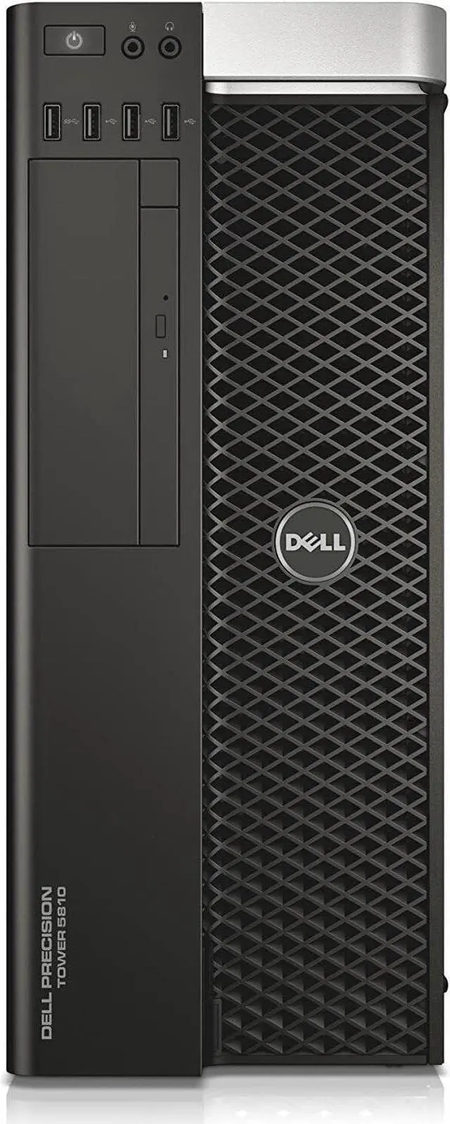 Alt view image 5 of 5 - Dell Precision 5810 Tower Desktop, Intel Xeon E5-1660 v4 3.20GHz, 16GB RAM, 512GB SSD, nVidia Quadro M4000 -, Windows 10 Pro