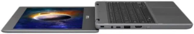 Alt view image 3 of 6 - ASUS Business Laptop, 11.6" LED-backlit HD (1366x768), Intel Celeron N4500, 4 GB Ram, 64 GB eMMC SSD, Windows 10 Pro