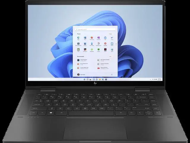 Alt view image 2 of 7 - HP ENVY x360 2-in-1 Laptop, 15.6" FHD (1920 x 1080) Touchscreen, AMD Ryzen 5 5625U, 8GB Ram, 256GB SSD, Windows 11