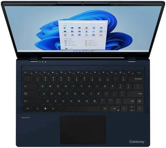 Alt view image 4 of 7 - Gateway GWNC21524 Ultra Slim Laptop, 15.6 HD (1366 x 768), Intel Celeron N4020, 4 GB Ram, 128 GB Solid eMMC Storage, Windows 10