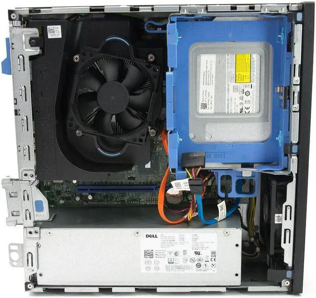 Alt view image 3 of 4 - Dell Optiplex 7040 Micro Tower Desktop, Intel Core i7-6700T, 16GB RAM, 256GB SSD, Windows 10 Pro