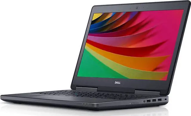 Alt view image 2 of 6 - Dell Precision 7520 Business Laptop, 15.6" FHD IPS (1920x 1080) Non-Touch, Intel Core i7-6820HQ, 32GB RAM, 512GB SSD, nVidia Quadro M2200, Windows 10 Pro