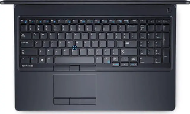 Alt view image 4 of 6 - Dell Precision 7520 Business Laptop, 15.6" FHD IPS (1920x 1080) Non-Touch, Intel Core i7-6820HQ, 32GB RAM, 512GB SSD, nVidia Quadro M2200, Windows 10 Pro