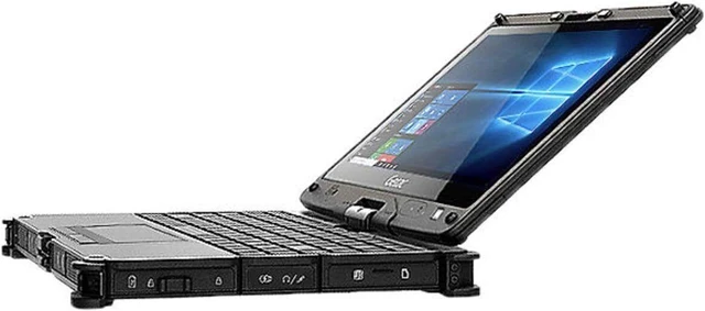 Alt view image 6 of 6 - Getac V110 G4 RUGGED Business Laptop, 11.6" HD (1366x768) Touchscreen, 7th Gen Intel Core i5-7200U, 8GB RAM, 256GB SSD, Windows 10 Pro