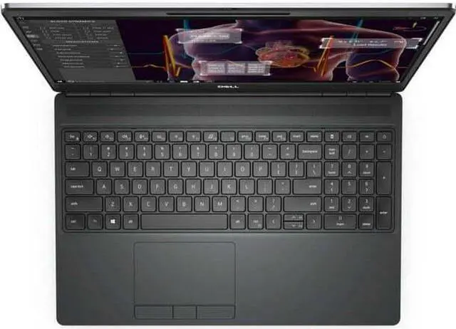 Alt view image 3 of 7 - Dell Precision 15 7550 Business Laptop, 15.6" FHD (1920 x 1080) Touchscreen, 10th Gen Intel Core i7-10750H, 32GB Ram, 512GB SSD, Windows 10 Pro