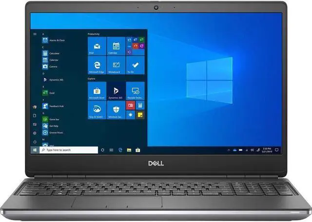Alt view image 2 of 7 - Dell Precision 15 7550 Business Laptop, 15.6" FHD (1920 x 1080) Touchscreen, 10th Gen Intel Core i7-10750H, 32GB Ram, 512GB SSD, Windows 10 Pro
