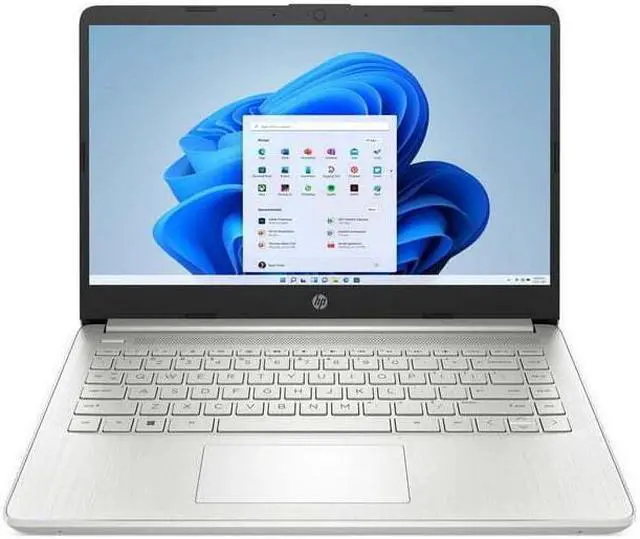 Main image of HP 14 Laptop, 14" HD (1366 x 768), Non-Touch, Intel Core i3-1115, 4 GB RAM, 128 GB SSD, Windows 11 S