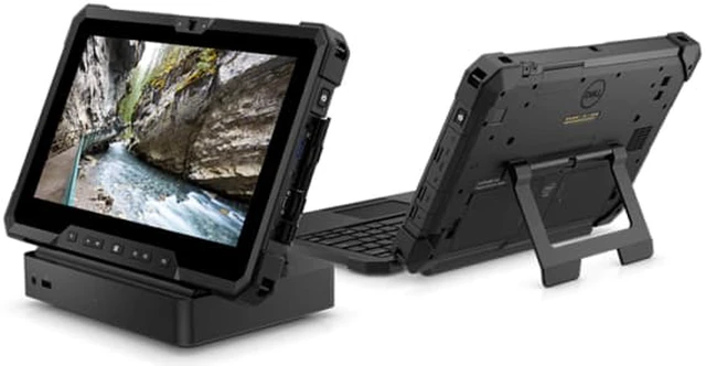 Alt view image 4 of 7 - Dell Latitude 7212 Rugged Tablet 11.6" FHD TOUCH i7-8650U 16GB 128GB SSD GPS 3Yr