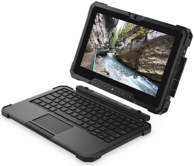Alt view image 3 of 7 - Dell Latitude 7212 Rugged Tablet 11.6" FHD TOUCH i7-8650U 16GB 128GB SSD GPS 3Yr