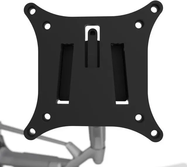 Alt view image 10 of 19 - Kanto DMS2000S Dual-Monitor Desktop Mount for 17-inch to 32-inch Displays - Silver