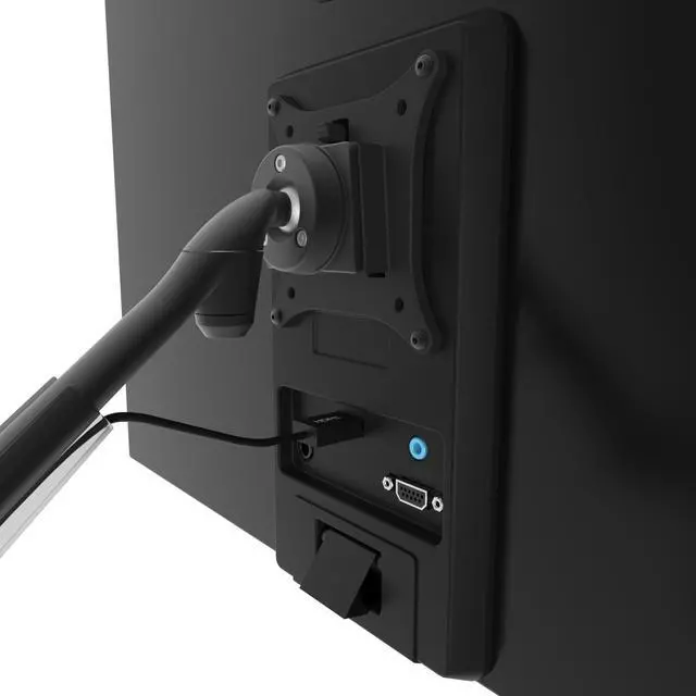 Alt view image 10 of 20 - Kanto DMS1000 Desktop Mount for 17-inch to 32-inch Displays - Black