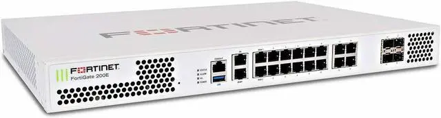 Main image of Fortinet FortiGate FG-200E Network Security Firewall 18xGE port Switch managed EU-Plug 110v-220v