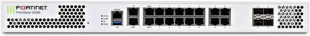 Alt view image 3 of 4 - Fortinet FortiGate FG-200E Network Security Firewall 18xGE port Switch managed EU-Plug 110v-220v
