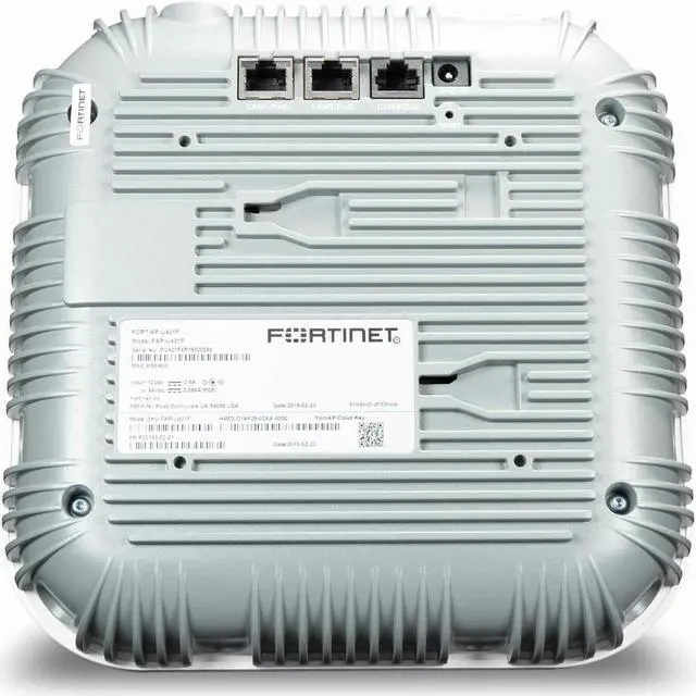 Alt view image 3 of 3 - Fortinet FortiAP FAP-U431F Wireless Access Point 4x4 MU-MIMO Dual Radios 5GHz