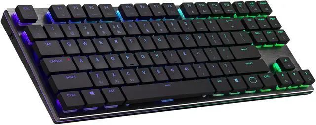 Alt view image 5 of 5 - Cooler Master SK631 Gaming Keyboard Cherry MX Wireless Bluetooth English Hebrew
