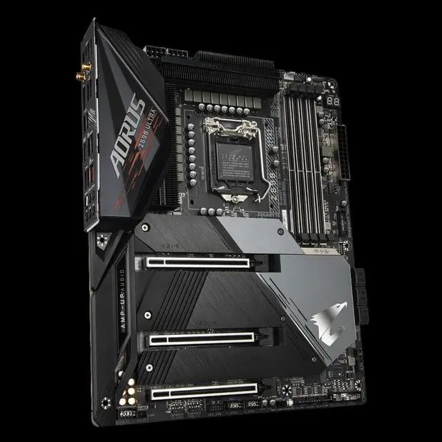 Alt view image 3 of 4 - Gigabyte Z590 AORUS ULTRA Motherboard CPU SOCKET LGA1200 Intel DDR4 WIFI 5GHz