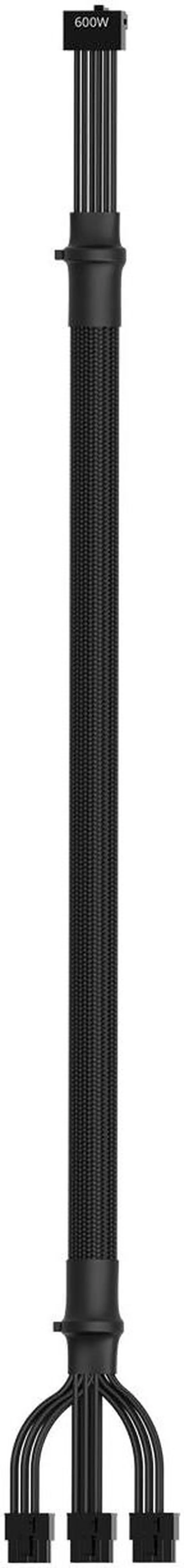 Alt view image 3 of 5 - Cooler Master 650mm 90° 12VHPWR 3X8 PIN TYPE-1 Cable Adapter CMA-NFPC16XXBK1-GL