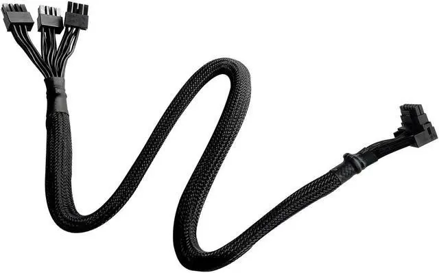 Alt view image 2 of 3 - Cooler Master 650MM 90° 12VHPWR (3X8PIN) TYPE-2 CABLE Adapter CMA-NFPC16XXBK2-GL