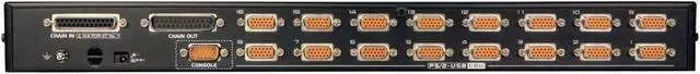 Alt view image 2 of 3 - Aten CS1716A 16-Port PS/2-USB VGA KVM Switch with Daisy-Chain Port and USB