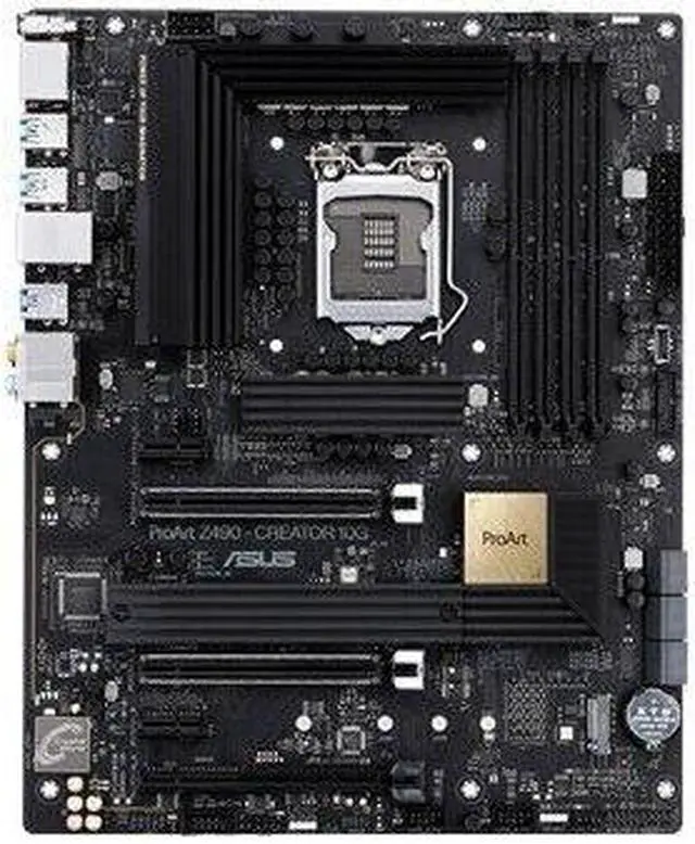 Alt view image 4 of 6 - Asus ProART Z490-CREATOR 10G Motherboard cpu socket LGA1200 Intel DDR4 USB 3.2