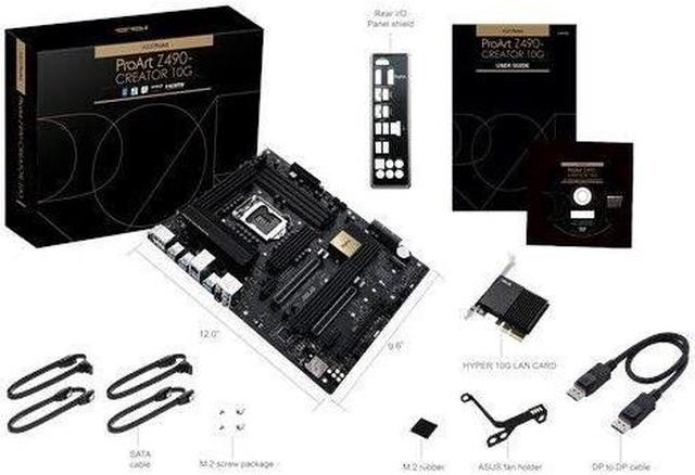 Asus ProART Z490-CREATOR 10G Motherboard cpu socket LGA1200 Intel DDR4 USB  3.2