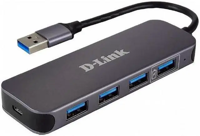 Main image of D-Link DUB-1340 Splitter Adapter/Via USB 4 USB3.0 Ports Including Carrier