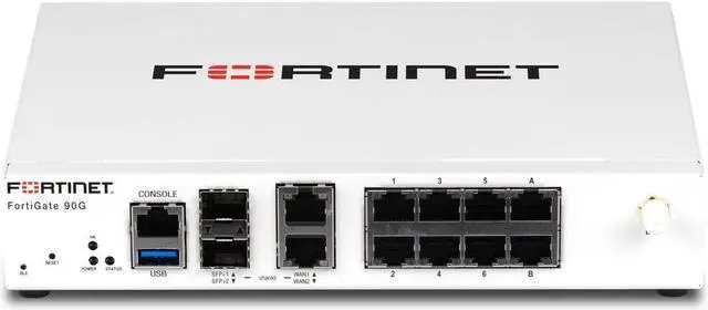 Main image of Fortinet FortiGate FG-90G 8 x GE RJ45 ports 2 x10GE RJ45 SFP+ shared media WAN