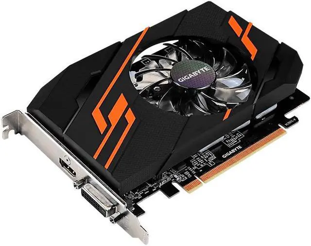 Alt view image 2 of 6 - GIGABYTE Video Card  NVIDIA GeForce GT 1030 2GB DDR5 GV-N1030OC-2GI GDDR5 6008 MHz