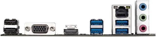 Alt view image 3 of 3 - Gigabyte Motherboard B760M H DDR4 LGA 1700 Micro ATX SATA3 M.2 PCIe HDMI VGA