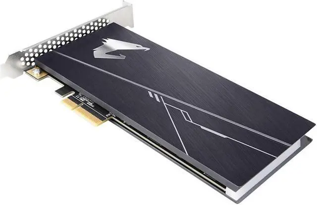 Alt view image 5 of 7 - Gigabyte AORUS RGB AIC 512GB SSD NVMe PCI-E x4 3D TLC Card Solid State Drive GP-ASACNE2512GTTDR