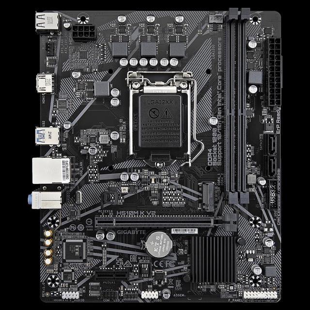 Gigabyte H510M K V2 Motherboard Micro ATX DDR4 Intel H470 PCI E x16 LGA1200