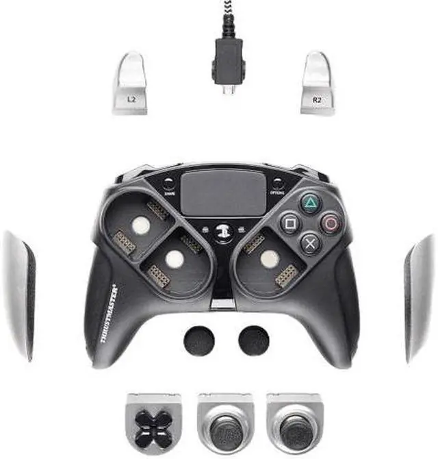 Alt view image 2 of 2 - Thrustmaster Eswap Silver Color Pack Upgrade Kit Modular Parts incl new shapes