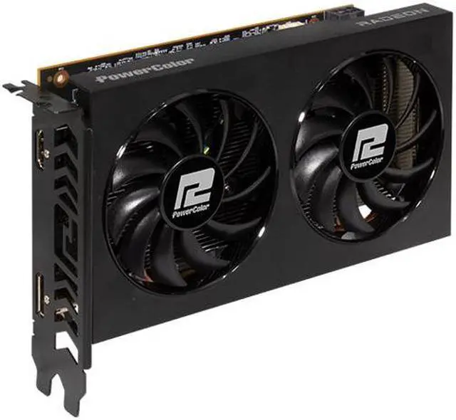 Alt view image 5 of 5 - POWERCOLOR AMD Radeon RX 6500XT AXRX 6500XT 4GBD6-DH/OC GDDR6 HDMI PCI-E 4.0 x 16