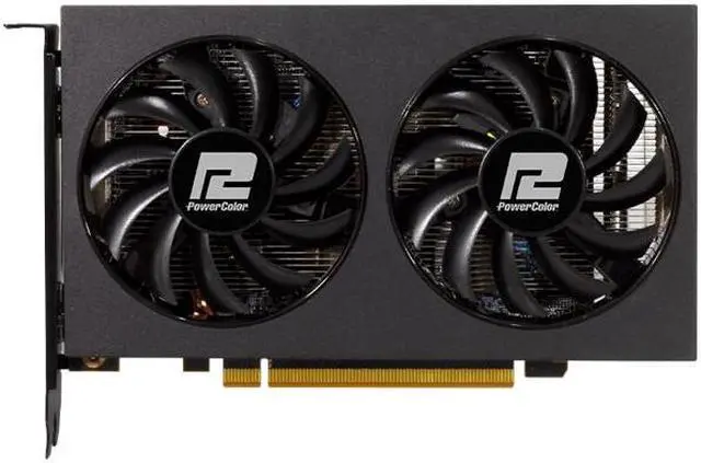 Alt view image 2 of 5 - POWERCOLOR AMD Radeon RX 6500XT AXRX 6500XT 4GBD6-DH/OC GDDR6 HDMI PCI-E 4.0 x 16