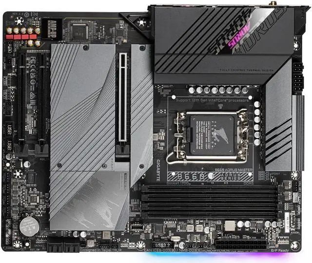 Alt view image 4 of 4 - Gigabyte B660 AORUS MASTER DDR5 Motherboard CPU SOCKET LGA1700 Intel HDMI WIFI 6