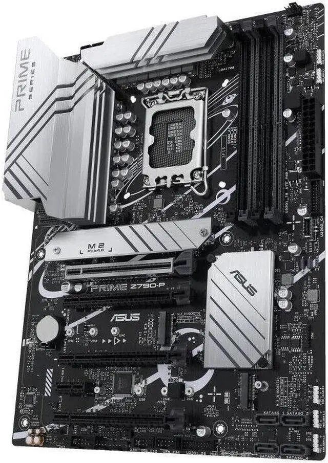 Alt view image 3 of 11 - Asus PRIME Z790-P LGA 1700 ATX motherboard with PCIe 5.0 DDR5 HDMI DP